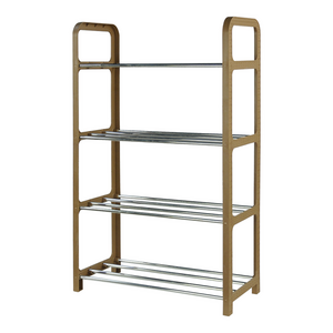 stackable gold small shoe show rack stand zapatera para closet shoes cubby organizer shelves for entryway Tenice