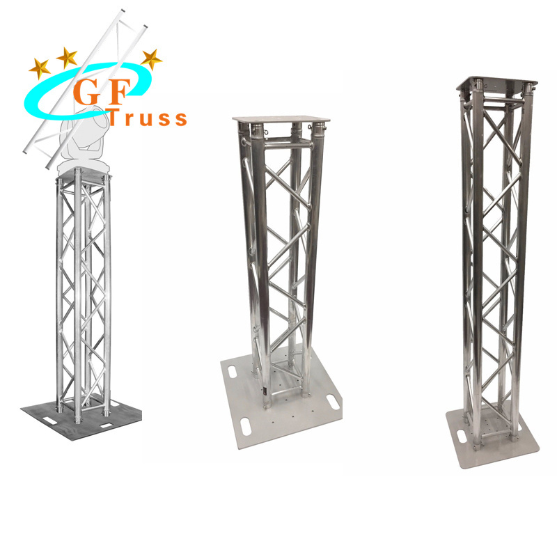 DJ Lighting Truss Tower Aluminum Alloy Square Truss Mobile Totem Truss For Events