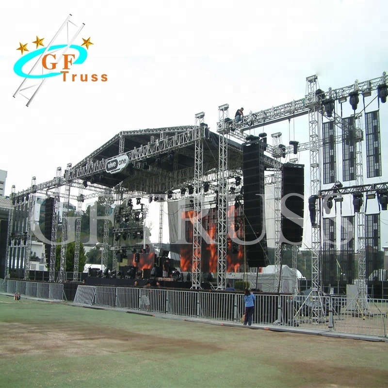 Keder Aluminum Outdoor  Truss Stage with Covering