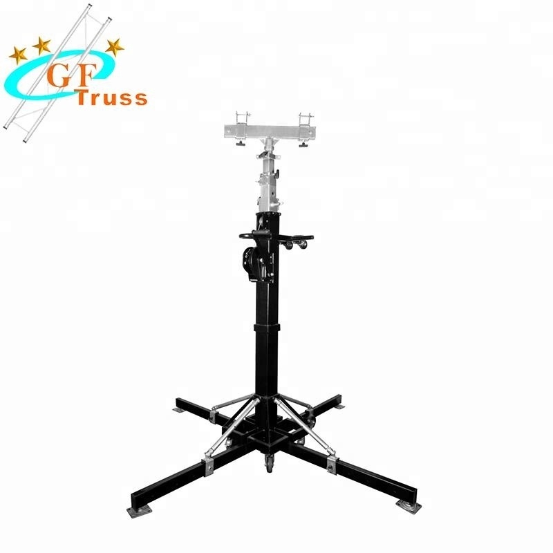 Lift 100kg hand crank truss tripod speaker stand