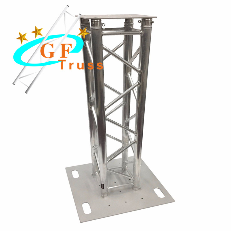 DJ Lighting Truss Tower Aluminum Alloy Square Truss Mobile Totem Truss For Events