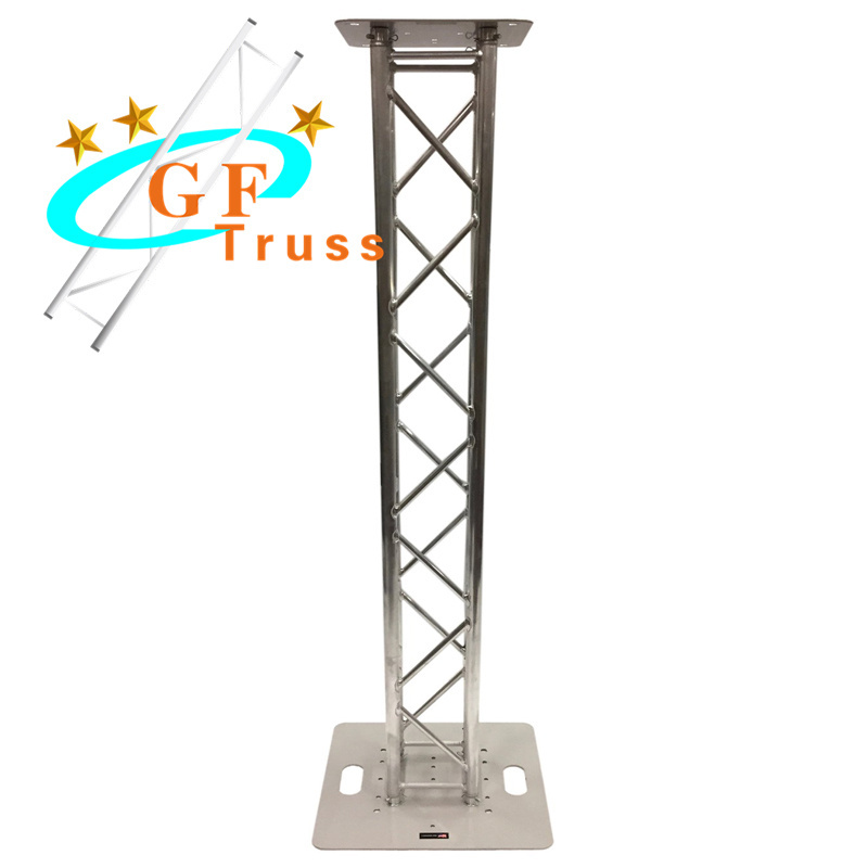 DJ Lighting Truss Tower Aluminum Alloy Square Truss Mobile Totem Truss For Events