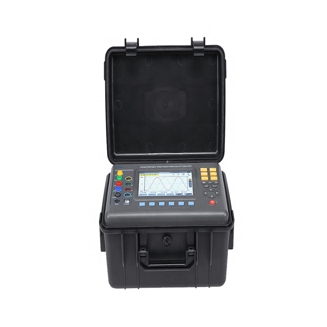 GF4385 economic smart three phase power quality analyzer 100A energy power quality and harmonics analysis