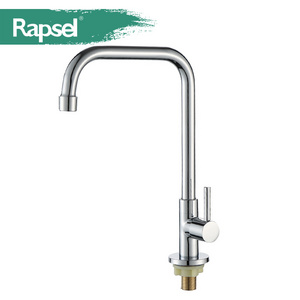 Rapsel Best Selling Single Lever Durable Brass Cold Water Kitchen Sink Faucet