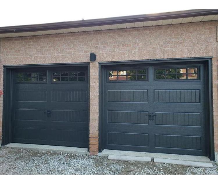 American Contemporary Garage Door Suppliers Flat Panel Steel Roll up Sectional Garage Door