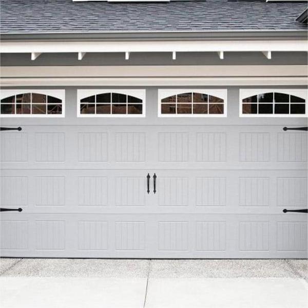 American Contemporary Garage Door Suppliers Flat Panel Steel Roll up Sectional Garage Door