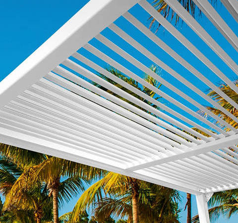 Opening Louver Roof Motorized Sunshade 12x12 Garden Aluminium Gazebo Outdoor Pergola With Roof