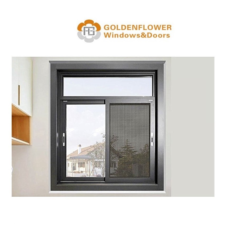 Simple design aluminum alloy glass sliding window/casement window, extremely narrow frame