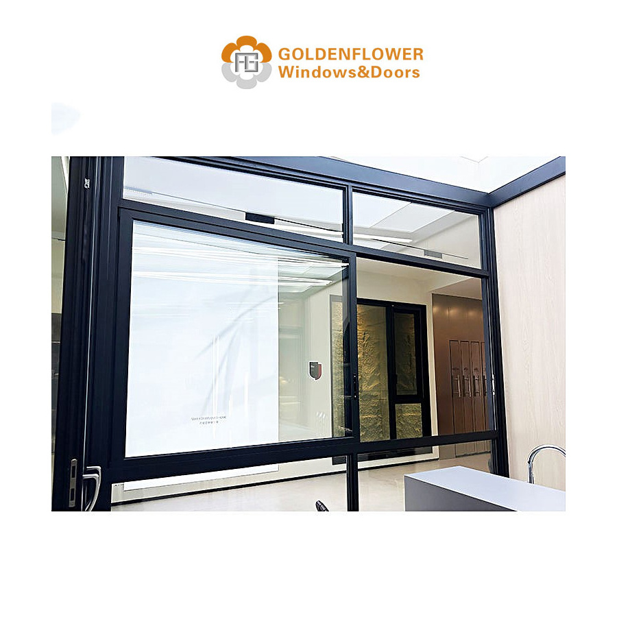 Simple design aluminum alloy glass sliding window/casement window, extremely narrow frame