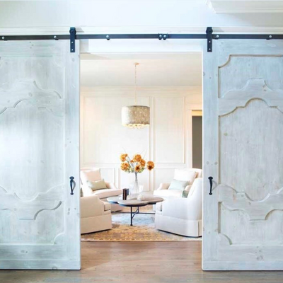 Contemporary Style Heavy Duty Sliding Barn Doors Hardware Barn Door for wood door