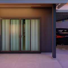 Commercial Aluminium Lowes Bi Fold Door Double Glass Sliding Folding Door For Entrance