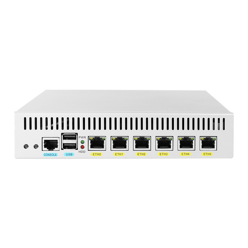 1U D525 1.80GHZ  dual core Barebone 6* 82574L lan DDR3L logo customization available Pfsense firewall mini pc mini computer pfse