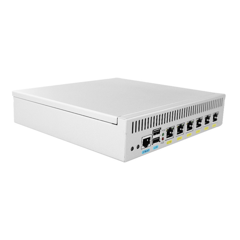 1U D525 1.80GHZ  dual core Barebone 6* 82574L lan DDR3L logo customization available Pfsense firewall mini pc mini computer pfse