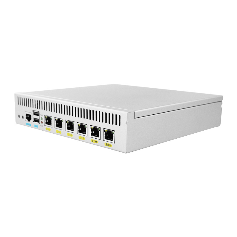 1U D525 1.80GHZ  dual core Barebone 6* 82574L lan DDR3L logo customization available Pfsense firewall mini pc mini computer pfse