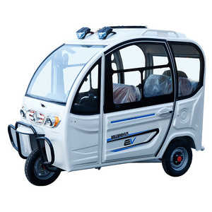 2022 Hot Sale New Cheap Fully Enclosed Convertible Large Space Adult Electric Tricycles