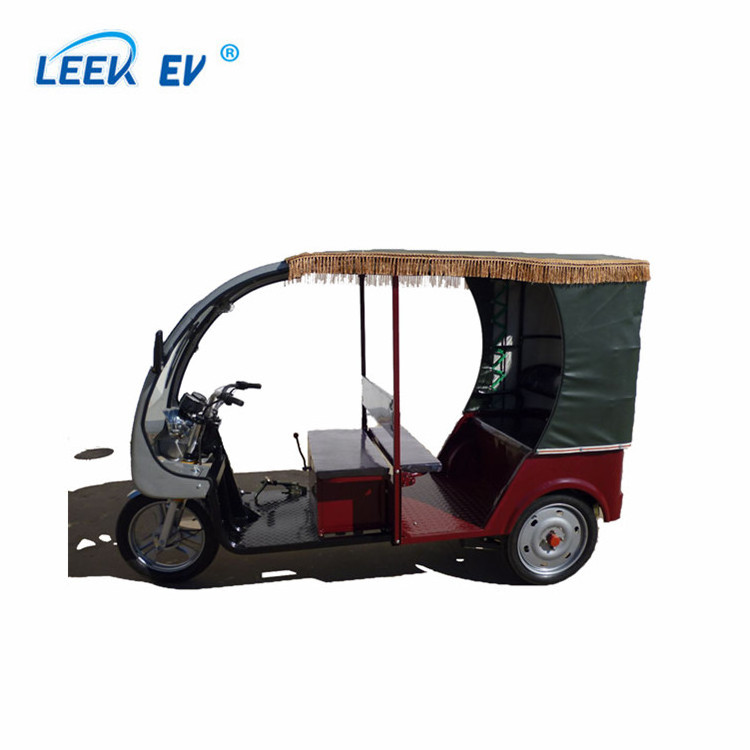 2018 Hot Passenger tricycle / e rickshaw electric tuk tuk for sale