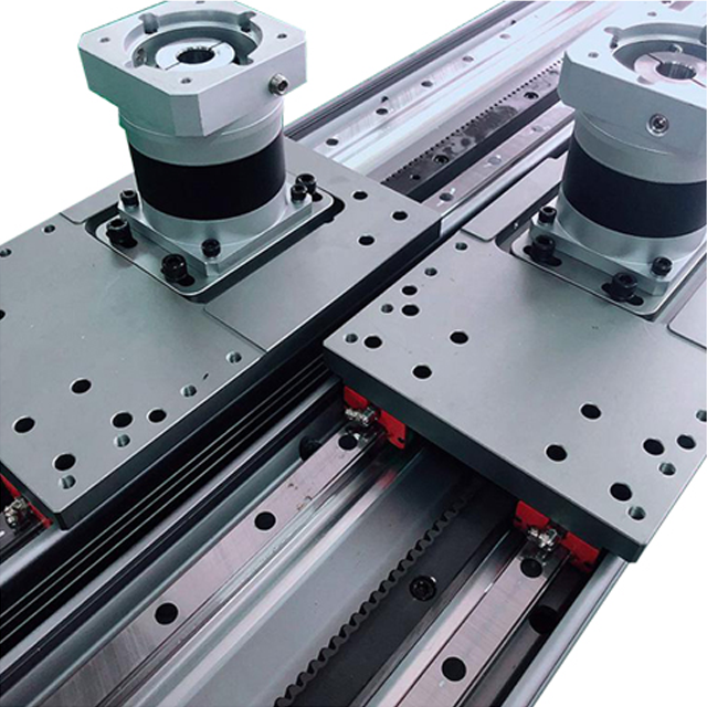 Industrial Electric Linear Actuators Rack Pinion Linear Motion System With Stepper Motor