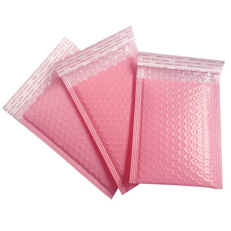 Bubble Poly Mailers Packaging Small Business Self-Seal Shipping Bags Packaging Bags Pink Bubble Mailers Envelope