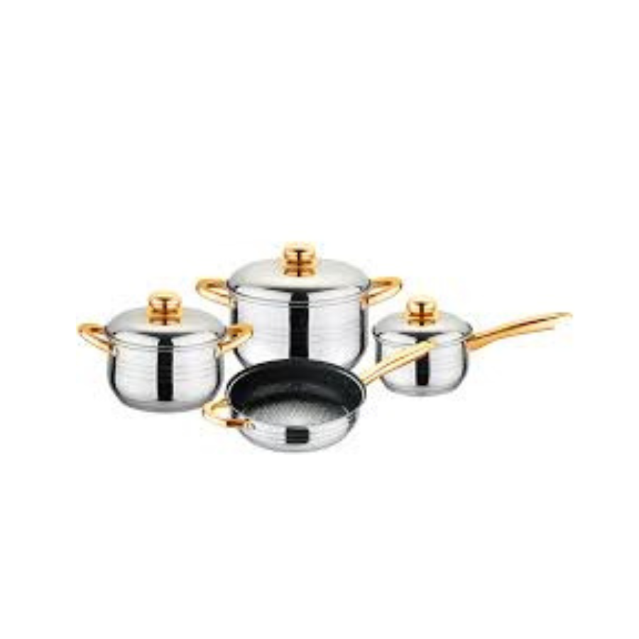 Non stick cookware set cooking stainless steel pots and pans, cookware sets stainless steel_MK02