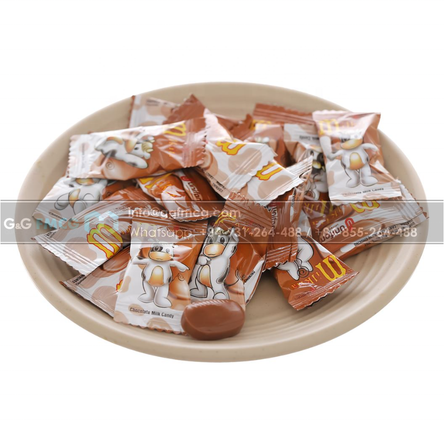 Promo Milkita Candy Bag Premium 90g Chocolate Flavor Milky Hard Candy Round Shaped Chocolate Milk Candy