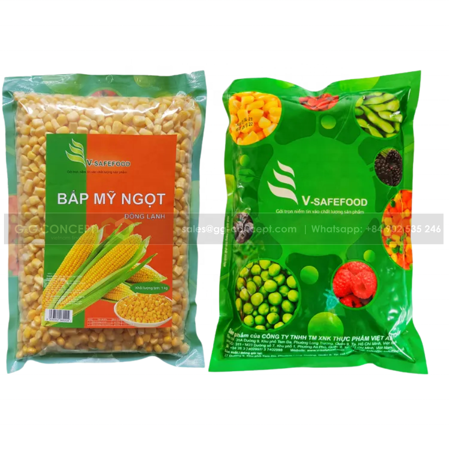 Pre-Packed Frozen Sweet Corn Canned 1kg, Easy To Prepare, High In Nutrients, Convenient For Any Meal