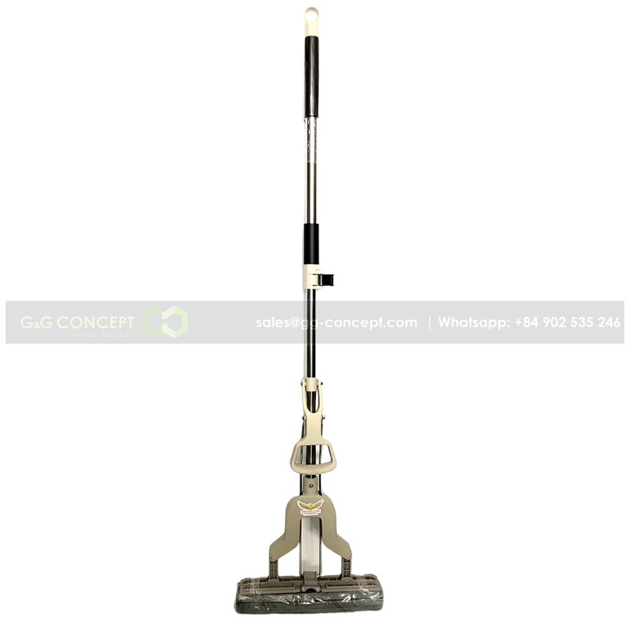 The PVA Mop Set Cleaning Has a Convenient Shut-off Lock, Which is Easy to Use and Cleans any Different Surfaces Quickly