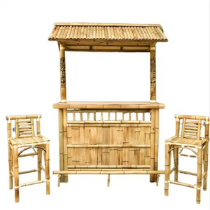 Fantastic Bamboo Tiki Bamboo, Bamboo Bar Set Used at Your Backyard