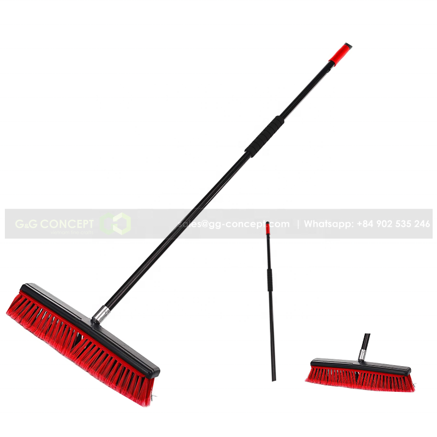 Distributor Garden Broom With Curved Broom Head Is Convenient To Sweep Away Dirt On Sale Hight Quality Cheap Price