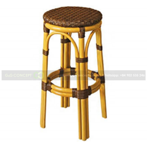 Bamboo Tiki Bar Stools With Cushion Soft/ Wholesale Bamboo Tiki Bar Stool With Cushion Modern Design Cheap Price