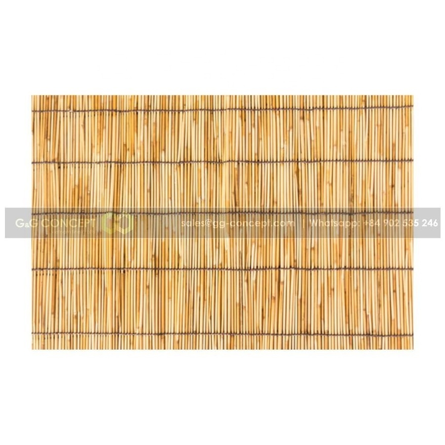 Bamboo Screen With High Quality Has A Very Natural Color, Making The Garden Become Rustic