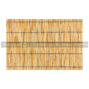 Bamboo Screen With High Quality Has A Very Natural Color, Making The Garden Become Rustic