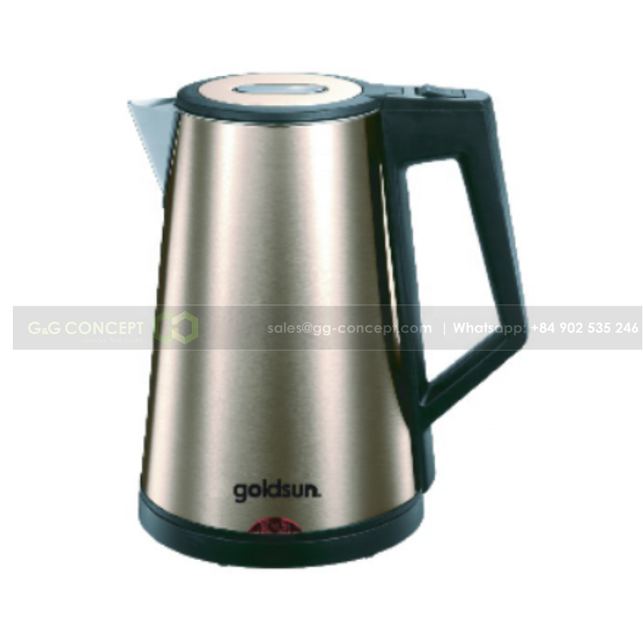 Electric Kettle Stainless Steel 304 3 Layers Cool Touch Electric Heater Kettle Auto Shut-Off Cordless Electric Kettle