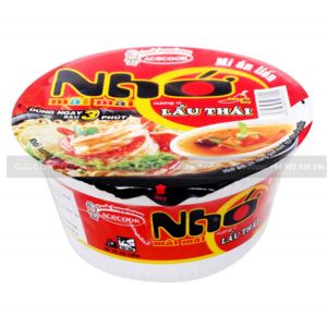 Instant Hot Pot Noodles The Taste Of Thai Hot Pot Is Very Delicious And Delicious With The Ecstatic Aroma