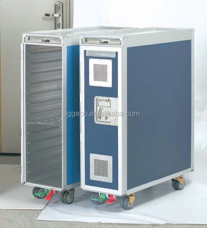 Atlas & KSSU Aircraft Galley Equipment, Aviation Inflight Meal Cart / Trolley for Airline, Airplane, Aeroplane