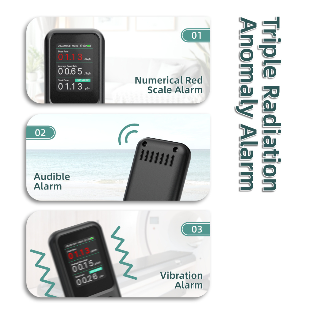 Smart Handheld pocket radiation detector x-ray radiation detector for Hospital