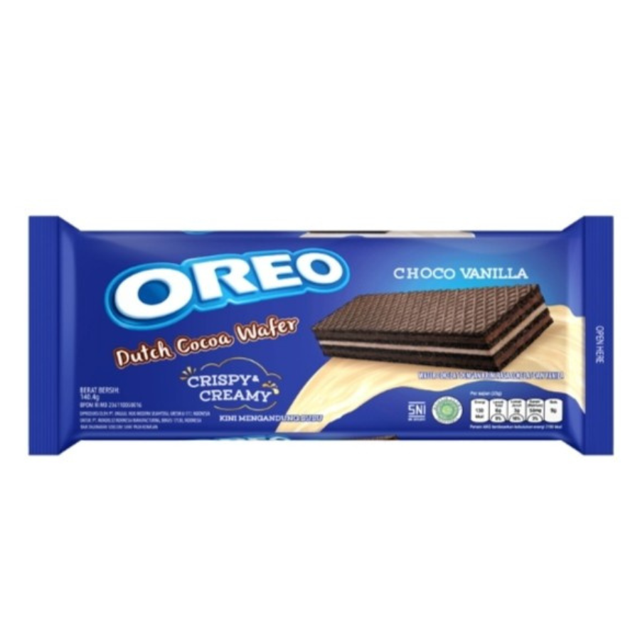 Hot Deal Oreo Dutch Cocoa Wafer 117gr Choco Vanilla Chocolate Coated Wafers Biscuit Bar Chocolate Cookies Wholesale