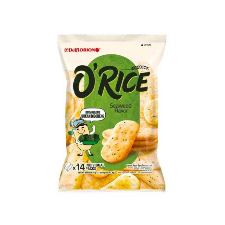 High Quality Orion An Rice Cracker Seaweed 111.3g Mix Rice Seaweed Japanese Rice Cracker Snacks Wholesale