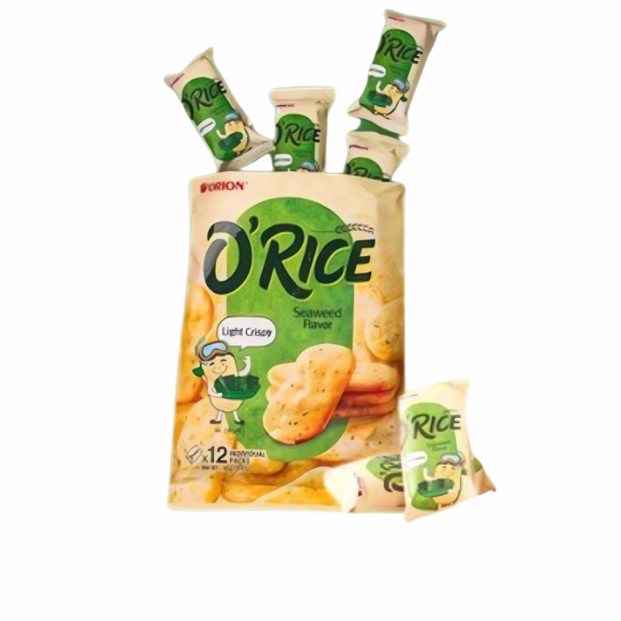 High Quality Orion An Rice Cracker Seaweed 111.3g Mix Rice Seaweed Japanese Rice Cracker Snacks Wholesale