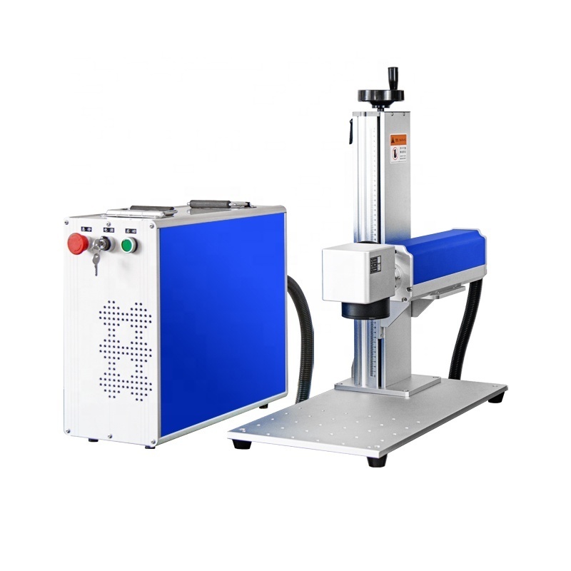 Mini Portable fiber Laser Marker/marking/engraving Machine China 20w 30w 50w Metal Jewelry cutting gold and silver