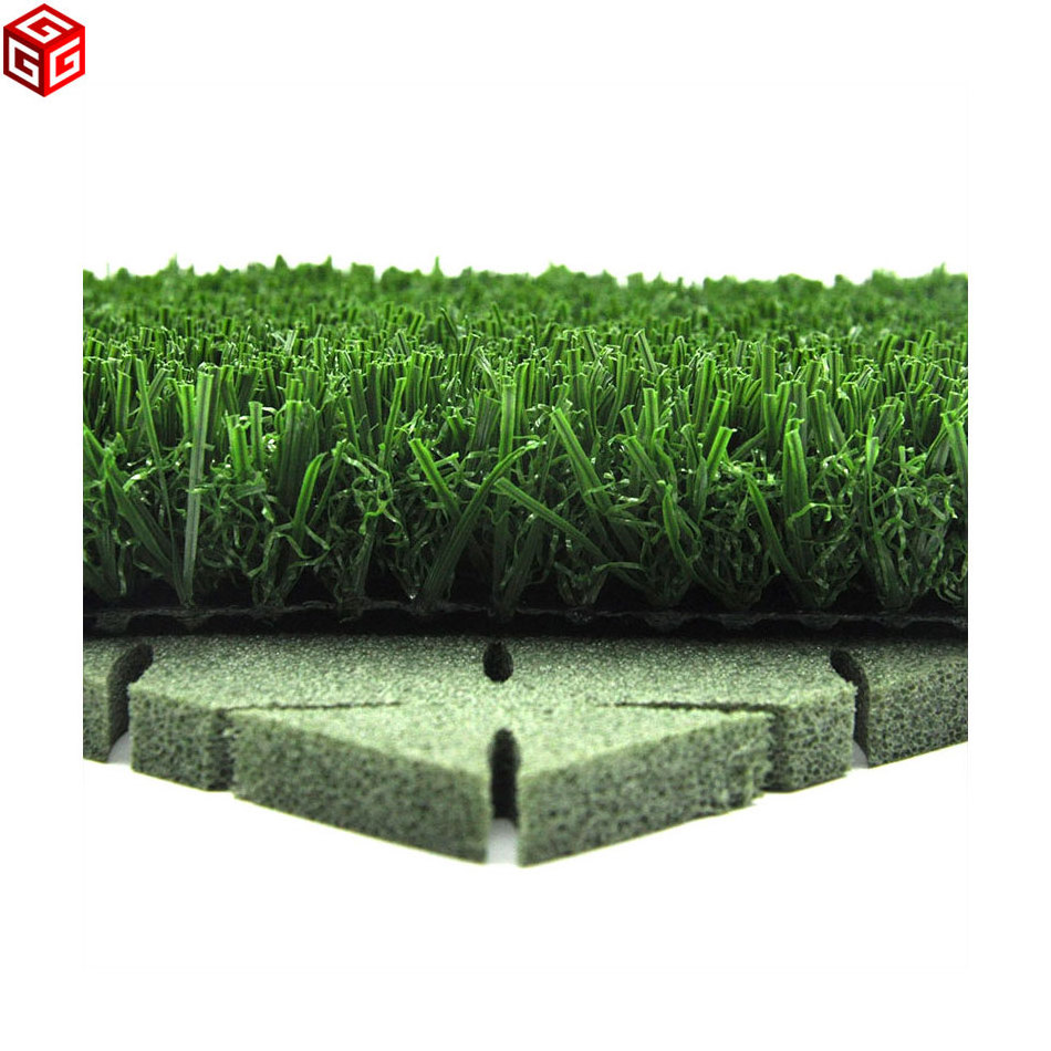 Best quality futsal synthetic turf with 10mm shock pad non-filling football artificial grass for football field