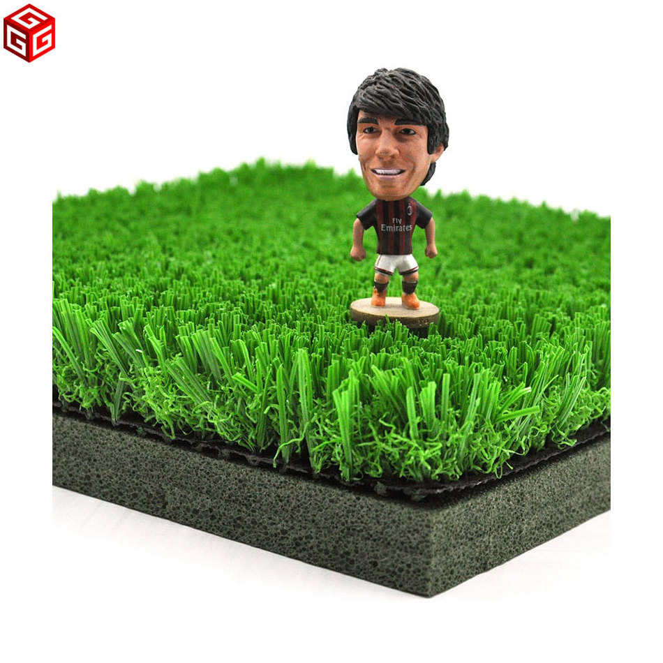 Best quality futsal synthetic turf with 10mm shock pad non-filling football artificial grass for football field