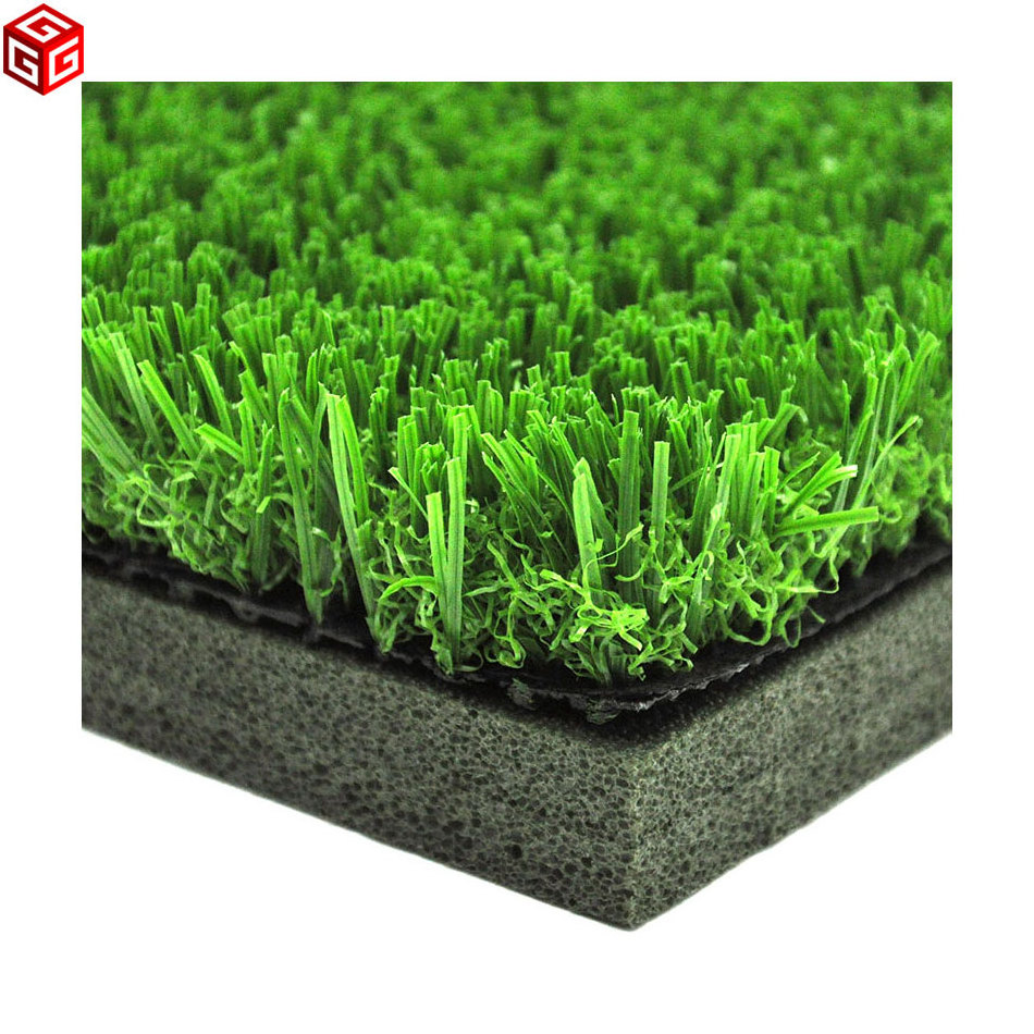 Best quality futsal synthetic turf with 10mm shock pad non-filling football artificial grass for football field