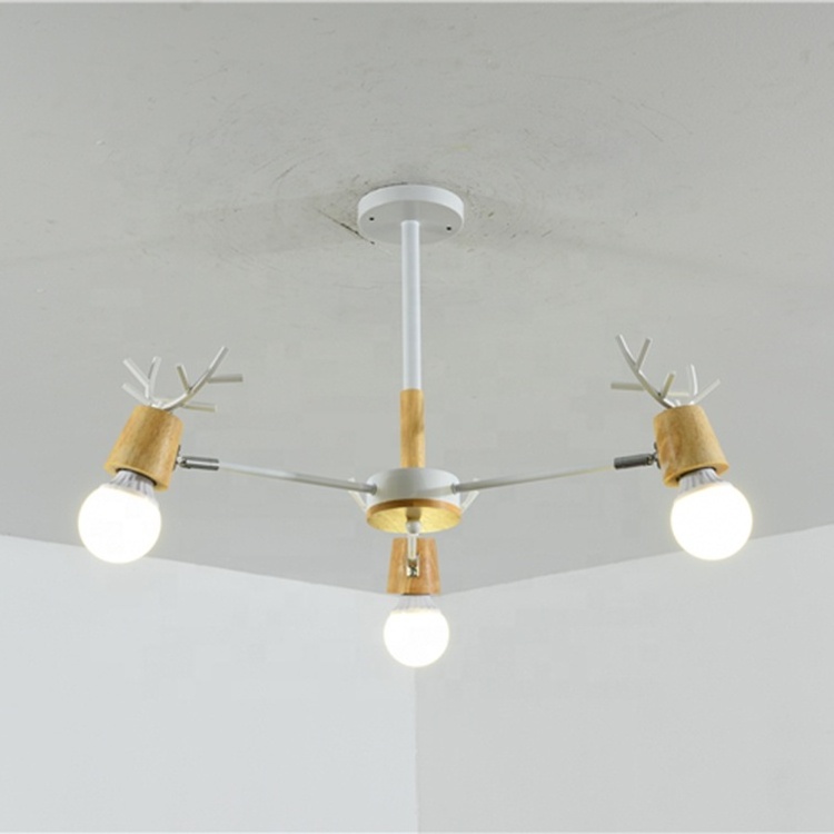 Nordic Modern Design Southeast Asian Style Home Decoration Lighting Fixtures Wooden Ceiling Light Chandeliers