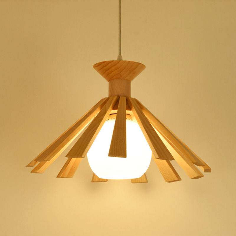 Wooden Pendant Light Fixture 13