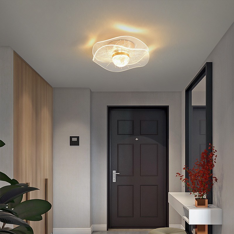 Corridor porch golden light luxury butterfly ceiling light new balcony closet foyer door lighting