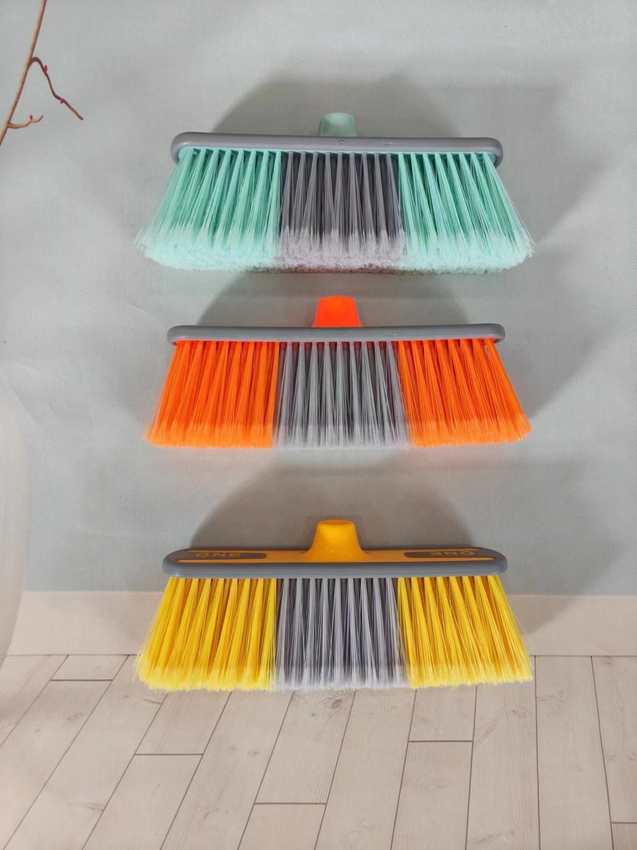 Newest Design Colorful Plastic Broom Head From Chinese Factory