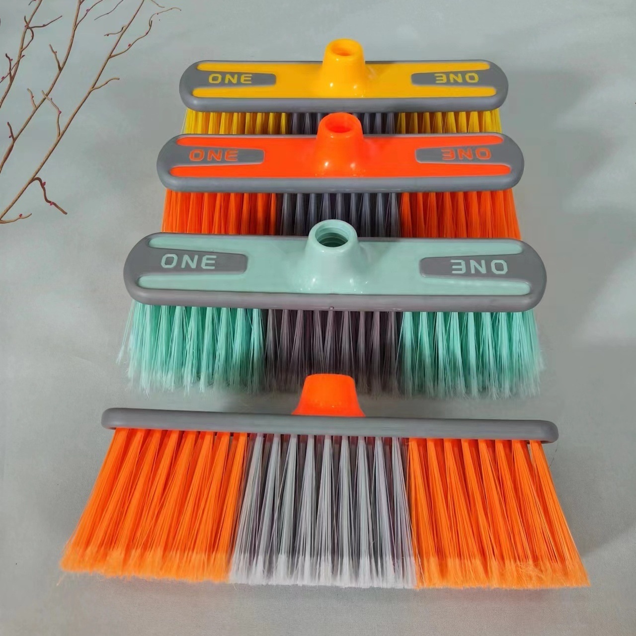 Newest Design Colorful Plastic Broom Head From Chinese Factory