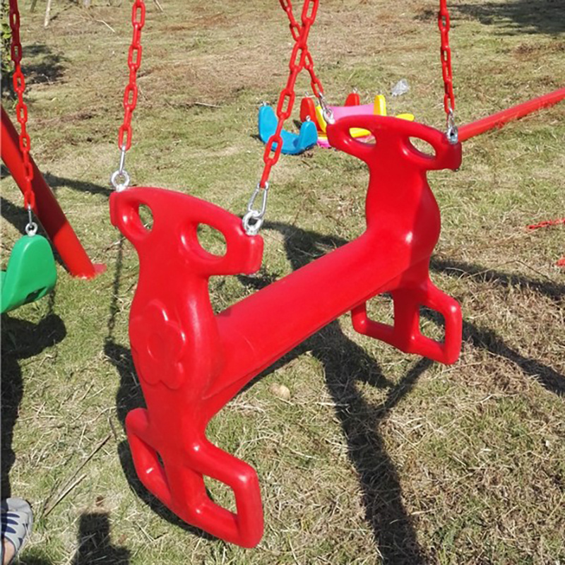 Double swing outdoor park swing children garden toys  playground outdoor kids equipment