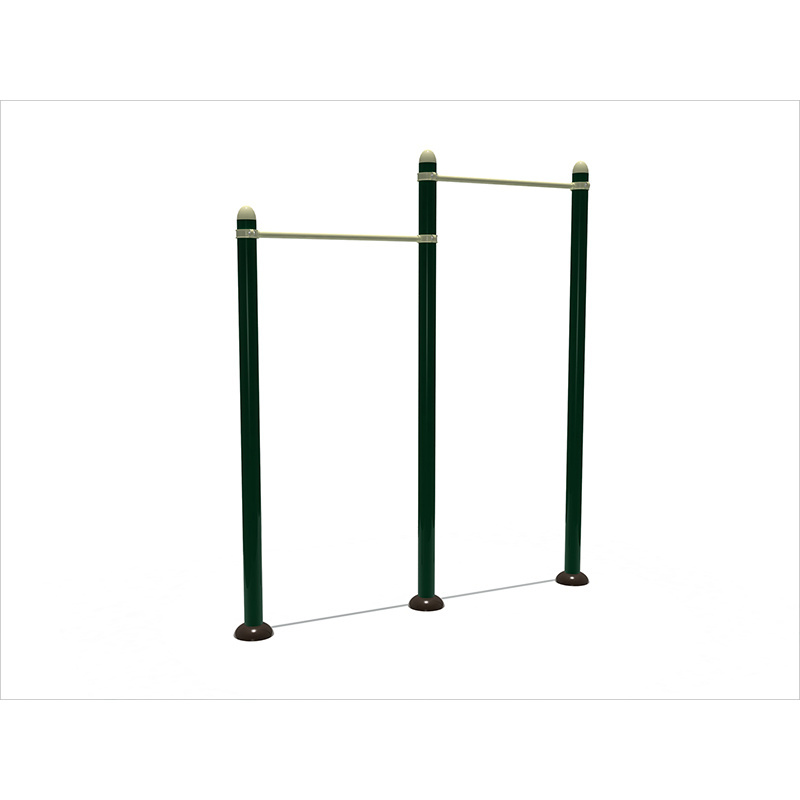 Horizontal bar body building sports park exercise machine parallel bars outdoor fitness equipment