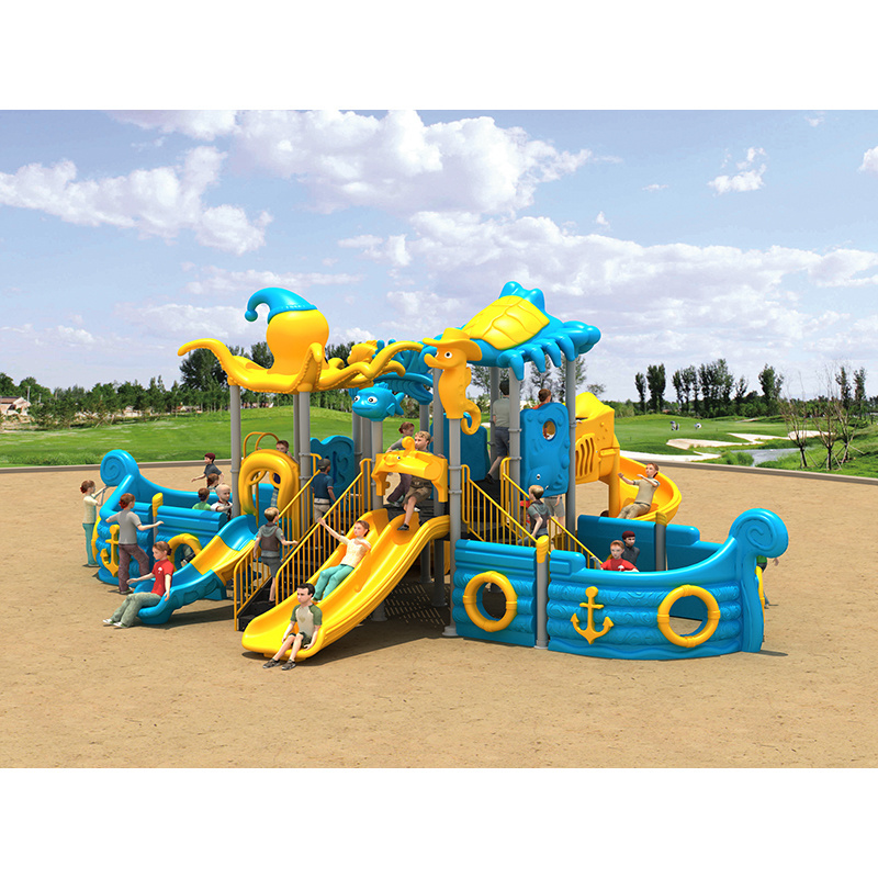 Outdoor Slide Swing Sets For Kids Playground Commercial Children Backyard Play Equipment